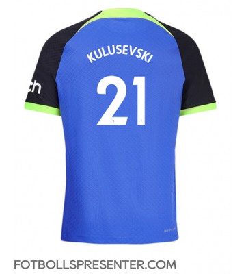 Tottenham Hotspur Dejan Kulusevski #21 Borta Matchtröja 2022-23 Kortärmad